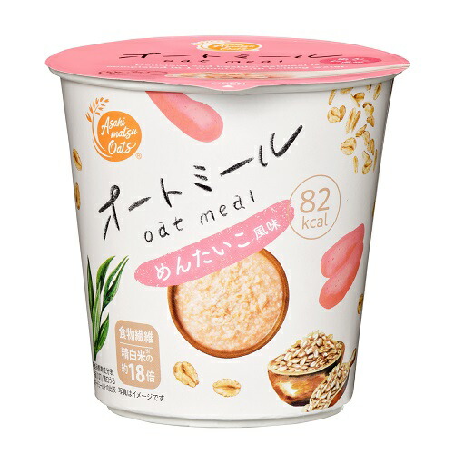旭松オートミールめんたいこ風味1ケース12個入り
