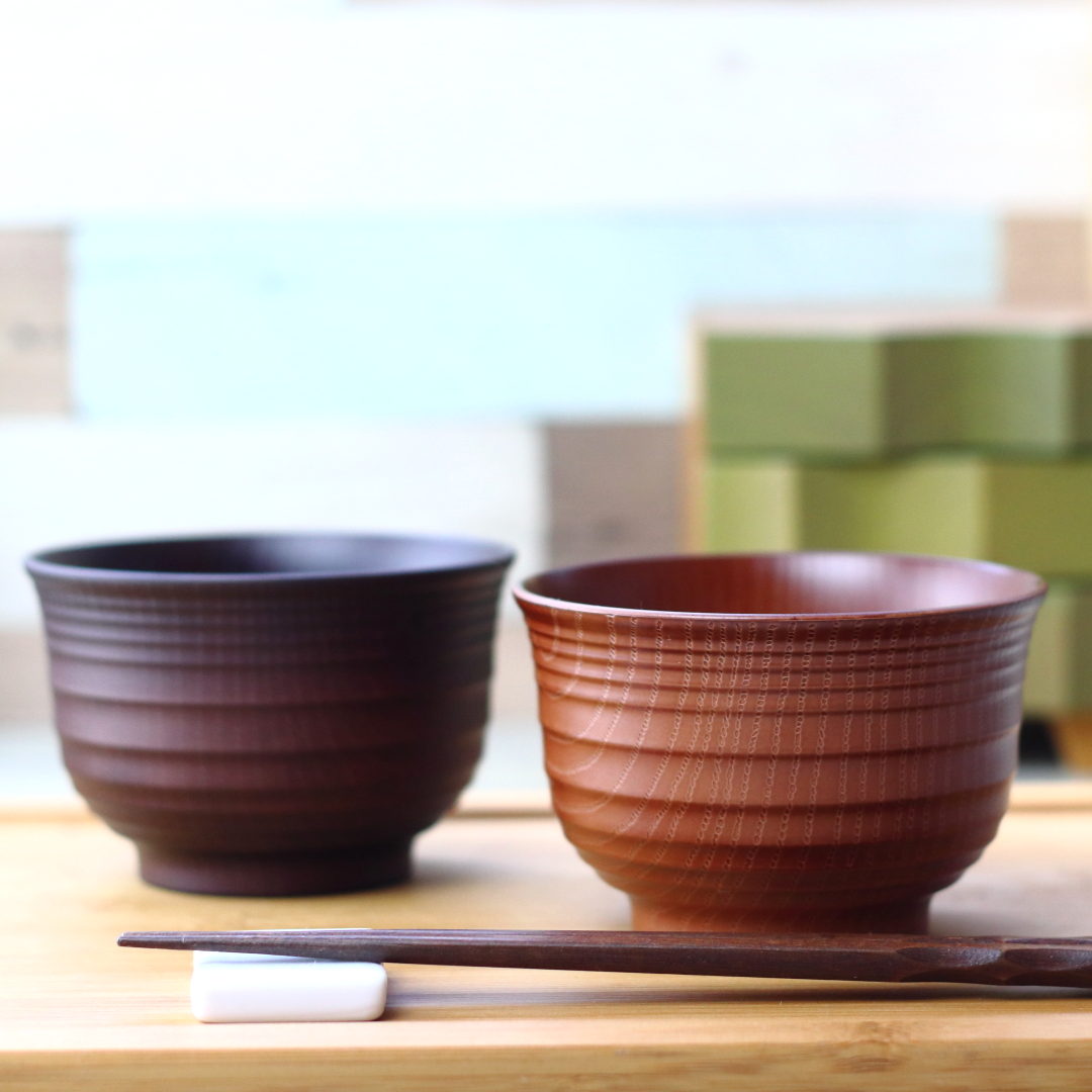 楽天市場】レンジ百合型襷杢目汁椀 お椀 食洗機対応 汁椀 味噌汁 抗菌