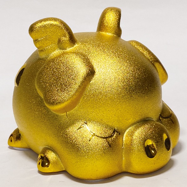 楽天市場】ジャパン金豚貯金箱 MR234 瀬戸取寄 陶器 置物 500円