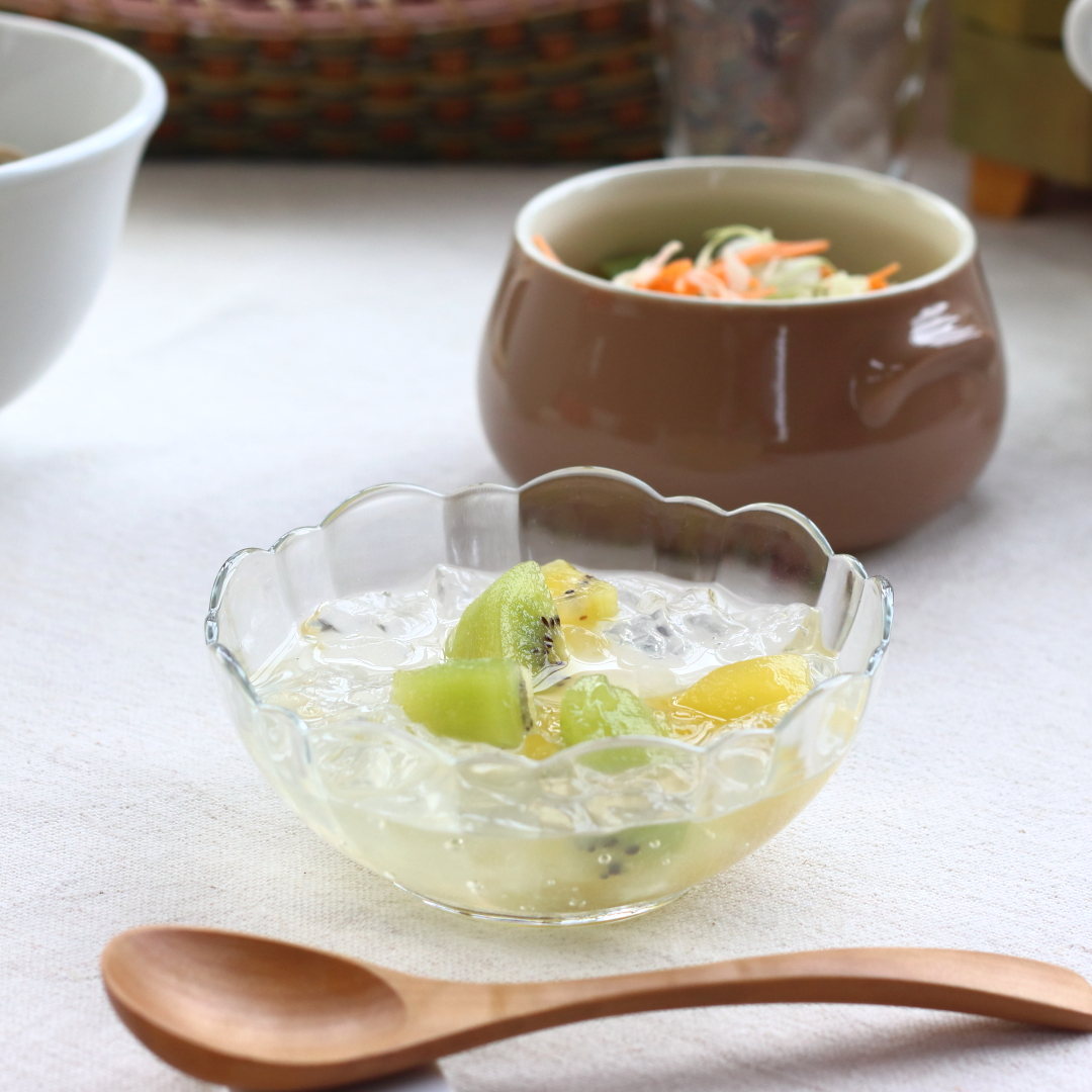 楽天市場】［レビュー特典］ガラス ボウル 食器 3点 セット 花モチーフ