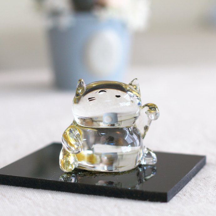 F1288 スワロフスキー招き猫 SWAROVSKI Asian Symbols 招き猫 | Swarovski