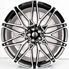 BMW用19/20インチホイールSET(4本) TYPE PCD112 1393bm　ブラック　シルバー｜セラクリエート　店