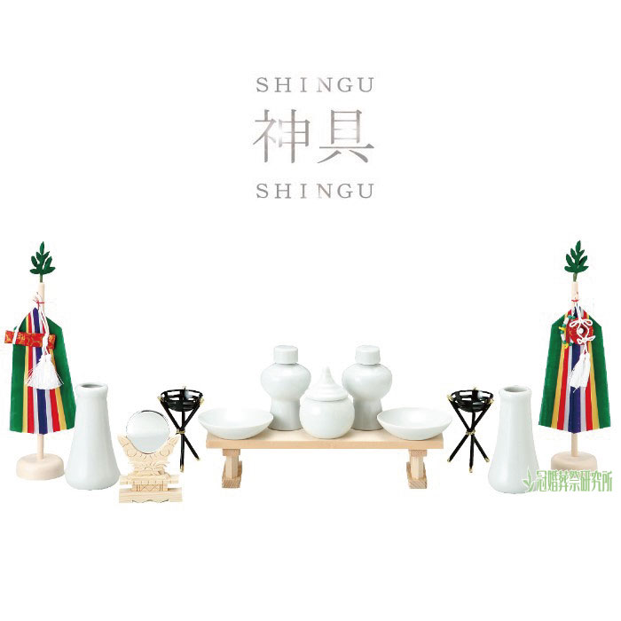 楽天市場】祖霊舎(神徒壇)用神具セット 大【送料無料】【神具 御霊舎