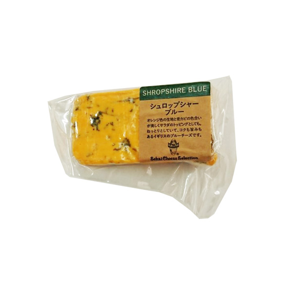 楽天市場 チーズ 青カビタイプチーズ シュロップシャー ブルー 青カビ ブルーチーズ ナチュラルチーズ通販フロマージュ