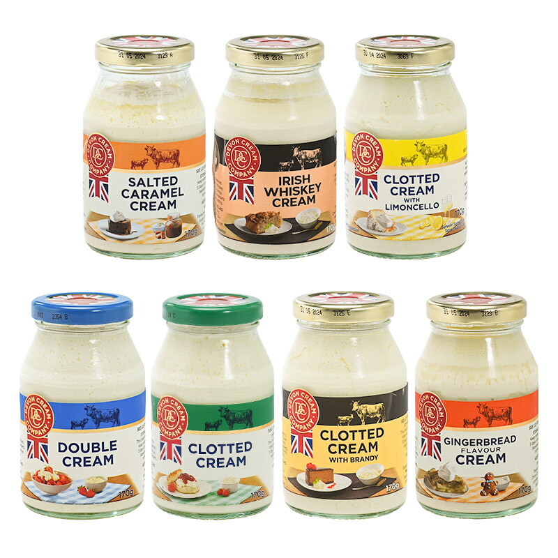 レア　クロテッドクリーム　黒色 全7種類から3商品選べるクロテッドクリーム 170g［冷蔵のみ］【3〜4