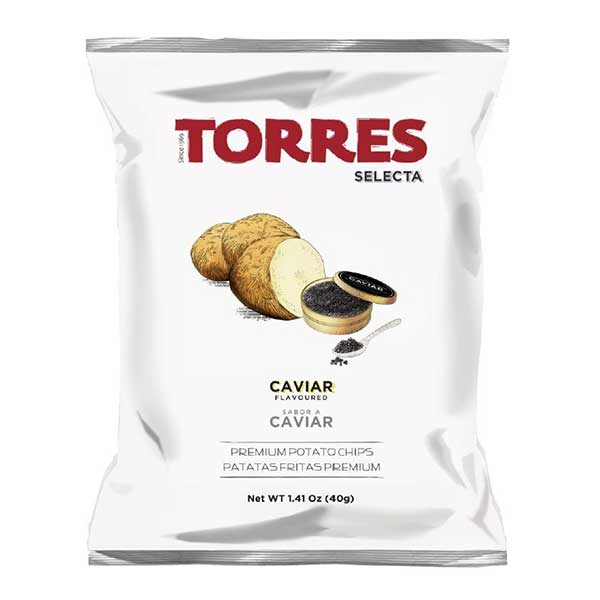 即日出荷 トーレス黒トリュフポテトチップス40g<br> 常温 全温度帯可