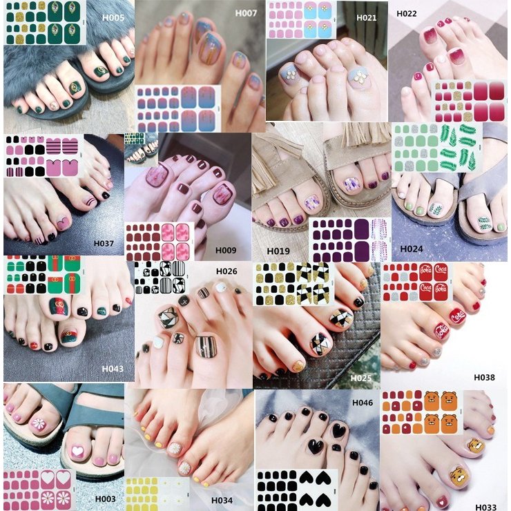 楽天市場 何点でも送料80円 ネイルシール 足 立体的 デコ フルカバー 貼るだけ 簡単 ラメ 無地 ハート セルフネイル ネイルアート Ces Store