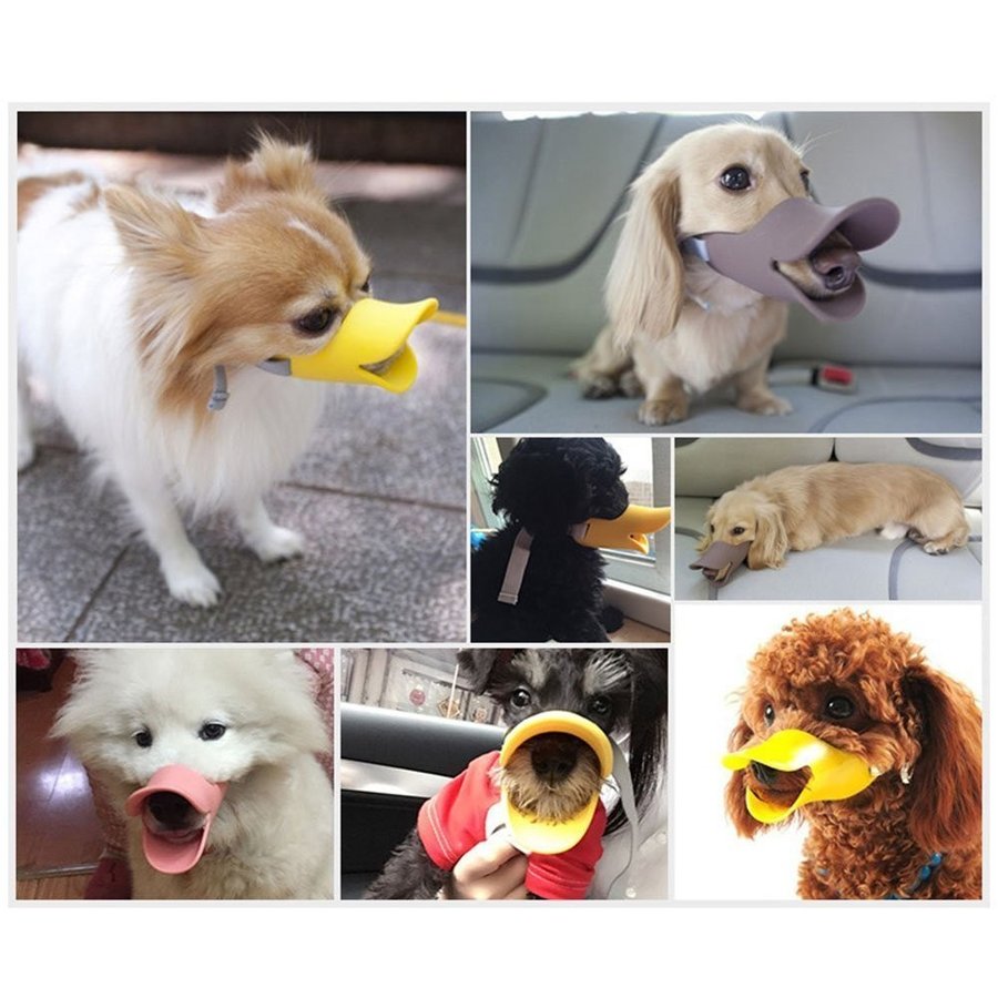 楽天市場 送料390円 犬 口輪 小型犬 中型犬 大型犬 犬無駄吠え防止器具 しつけ用品 ペット用マスク マウスキズ舐め止め アヒル口の形マスク Ces Store