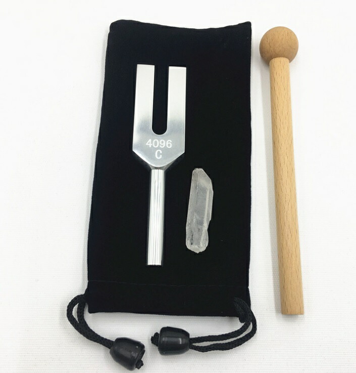 楽天市場】クリスタルチューナー 音叉 浄化 ヒーリング 4096hz 水晶