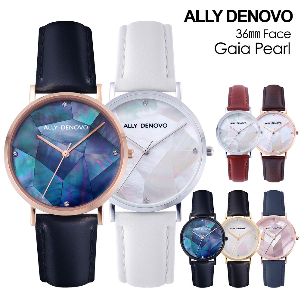 【楽天市場】アリーデノヴォ ALLY DENOVO 腕時計 レザー