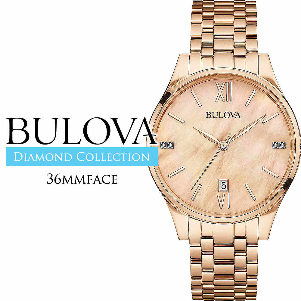 特別価格 BULOVA/ブローバ 女性用 Rubaiyat Collection 97P139 BULOVA アウトレット ブローバ レディース 腕時計 Rubaiyat