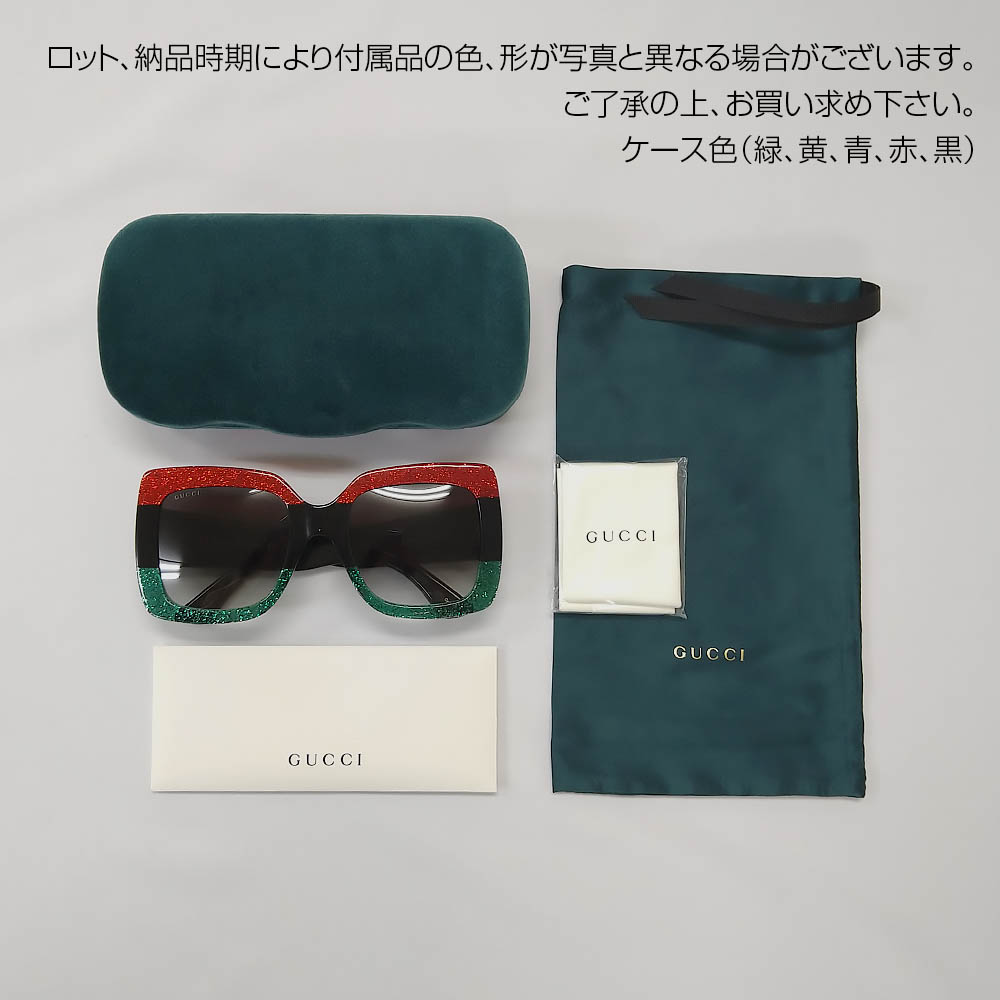 されていま◣ Gucci - Gucci グッチ スクエアサングラス GG0083Sの通販