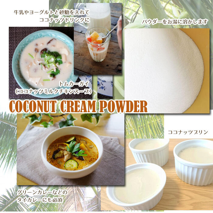 ココナッツクリームパウダーCHAOTHAI(チャオタイ)60g