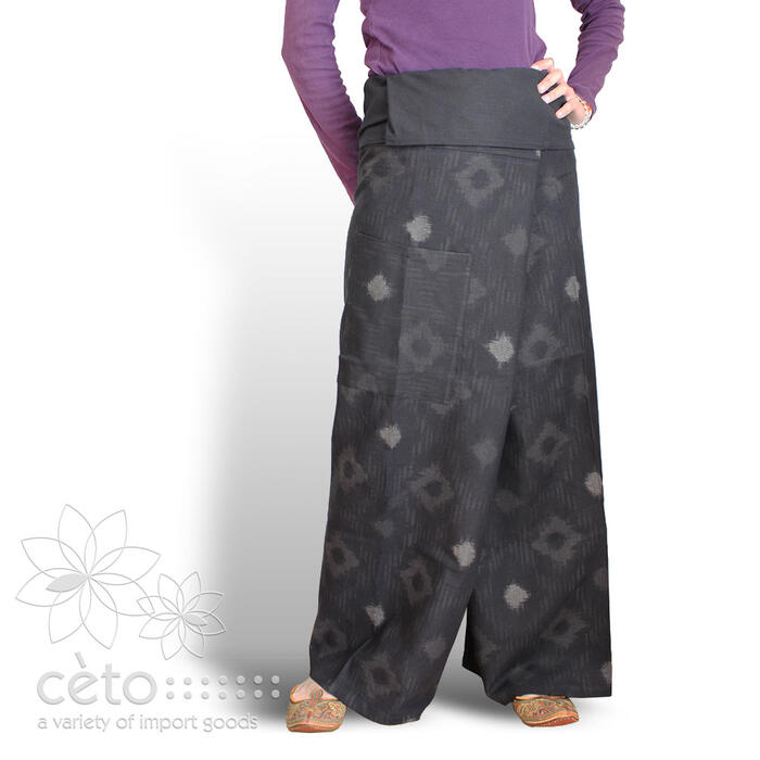 楽天市場】少数民族 「ザオ族（ヤオ族）」の民族衣装 パンツ 古布 刺繍