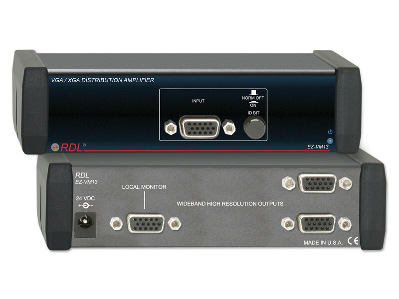 RDL EZ－VM13 VGA/XGAディストリビューションアンプ　－1×3 【送料無料】