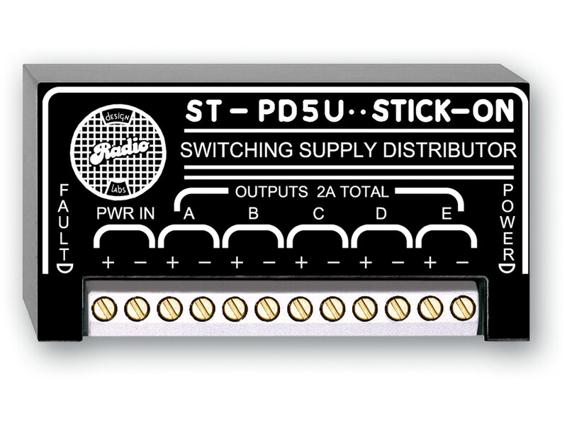 RDL ST-PD5U 電源ディストリビューター－切り替え－（ＰＳ－２４ＡＳ／ＫＳ／Ｖ２Ａ） 【送料無料】
