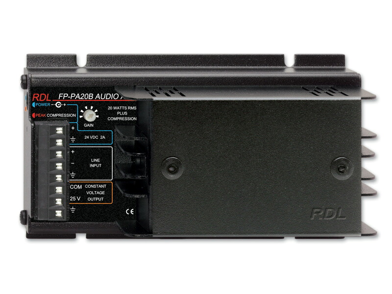 RDL FP-PA20B ２０Ｗモノラルオーディオアンプ －２５Ｖ 【送料無料】