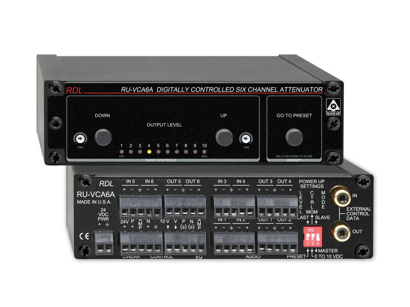 RDL RU-VCA6A デジタルコントロールアッテネータ【貨物輸送無料】