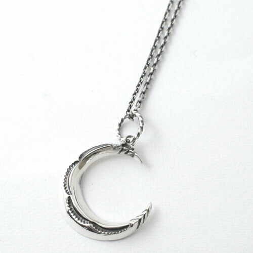 GARDEN OF EDEN CRESCENT MOON NECKLACE