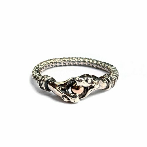 GARDEN OF EDEN C*G LIMITED 10KPG & SV SNAKE RING|C-G
