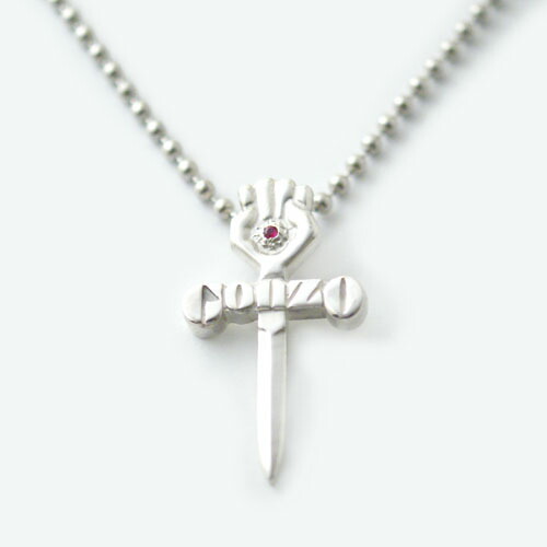 楽天市場 Gonzo Pendant With Center Ruby Necklace C G