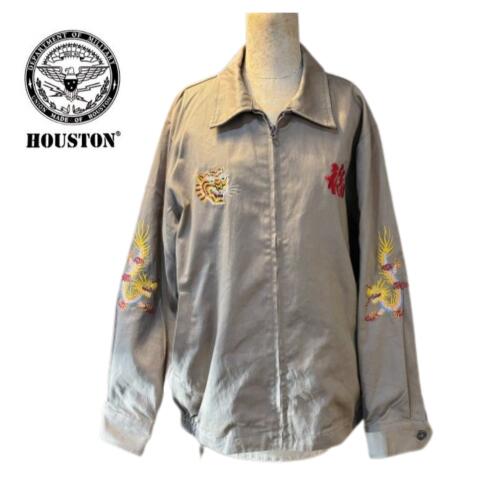 HOUSTON VIETNAM JACKET(TIGER)/KHAKI #L