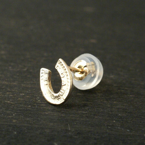 Atease HORSE SHOE SMALL PIERCE K10