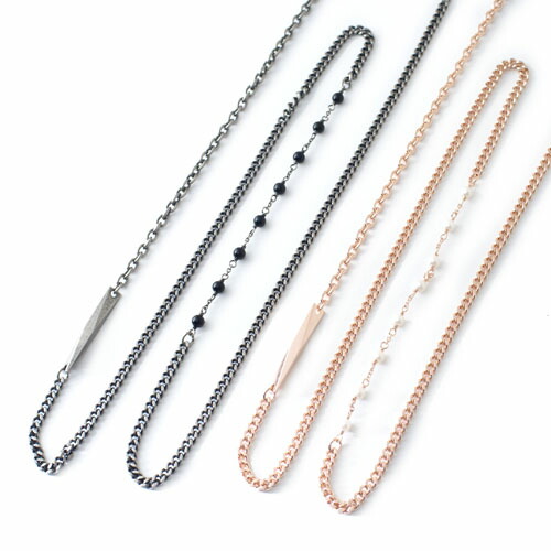 Atease RANDOM CHAIN NECKLACE SATO MODEL|C-G