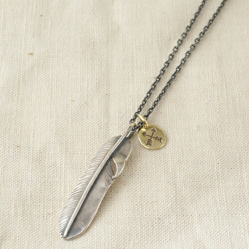 Atease SMALL FEATHER ２SET NECKLACE｜C-G