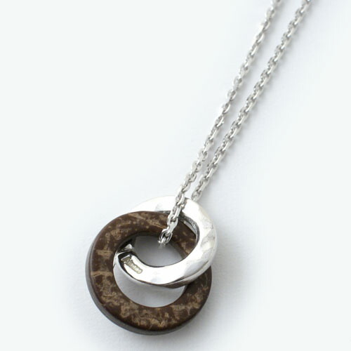 Atease METAL \u0026 WOOD NECKLACE