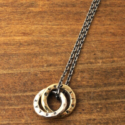 Atease W RING NECKLACE｜C-G