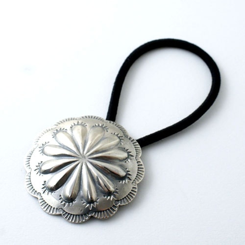 Atease BIG SILVER CONCHO BRACELET