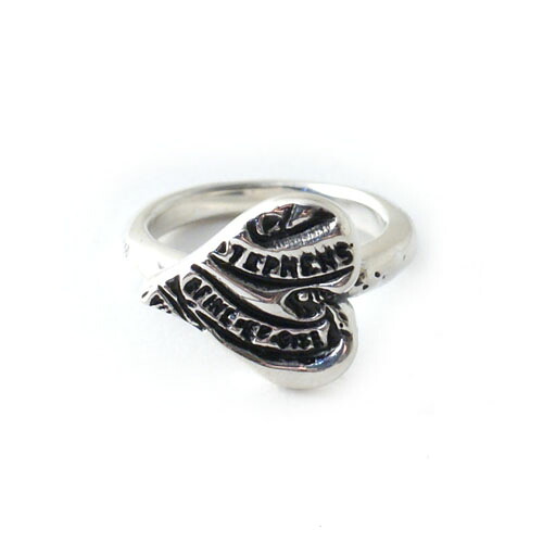 HARIM STAMP HEART RING