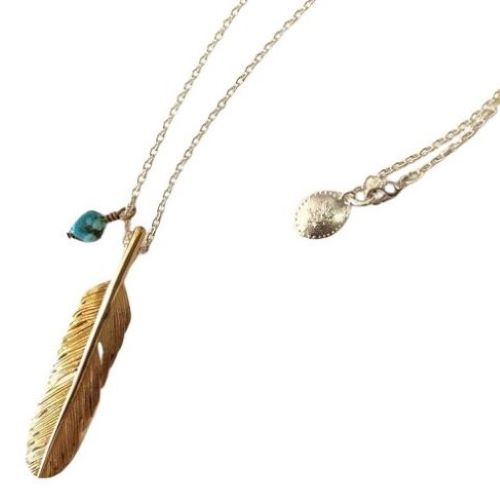 HARIM FEATHER CENTER S (GP) NECKLACE斉藤和義モデル