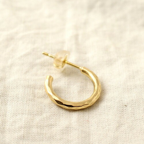 mollive 18K GOLD SIMPLE PIERCE / L