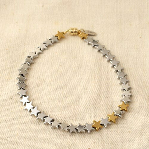 mollive HEMATITE STAR BRACELETスノーマン目黒蓮さん着用モデル｜C-G