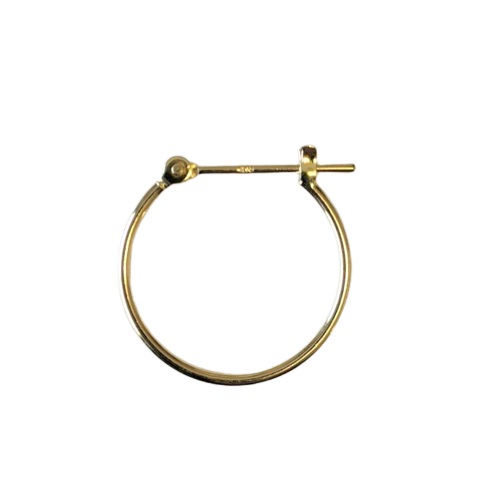 mollive K10 GOLD CLOSING PIERCE 15粍.