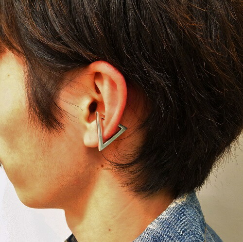 楽天市場 Mollive Triangle Ear Cuff C G