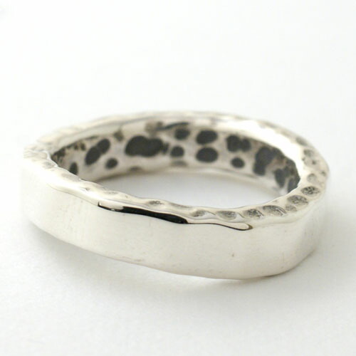 mollive CUT FOAM SILVER RING