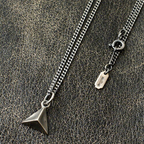 mollive Heavy Oz SV STUD NECKLACE｜C-G