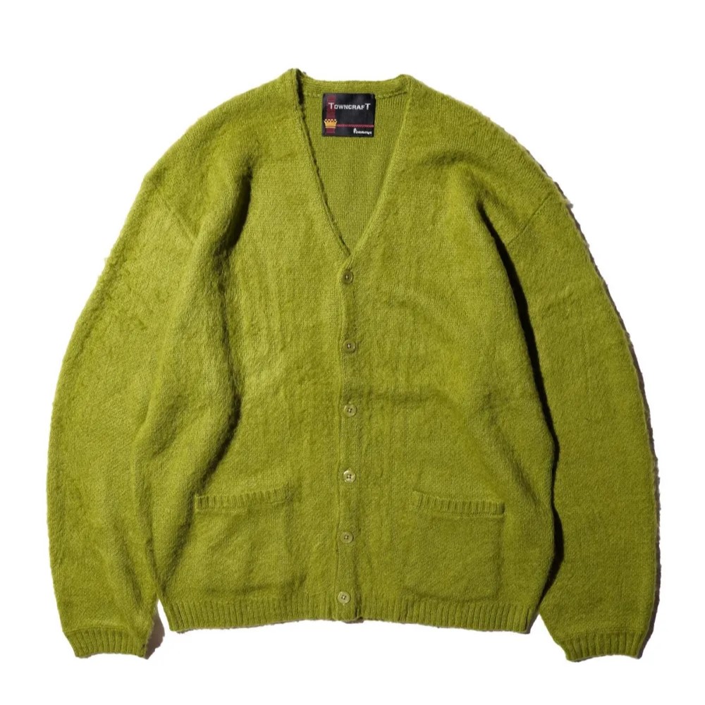 towncraft カーディガン　アーガイル　L TOWNCRAFT カーディガン / タウンクラフト SHAGGY VINTAGE