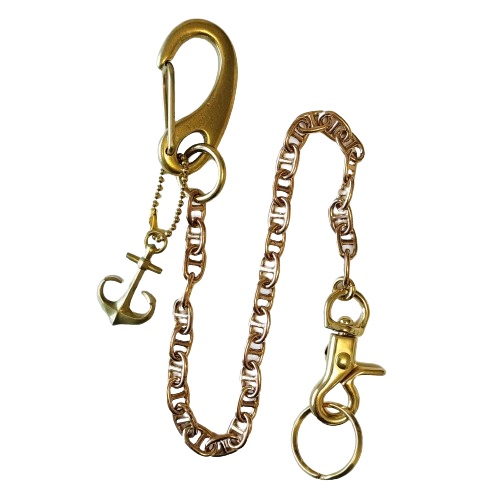 Vantique ANCHOR WALLET CHAIN BRASS