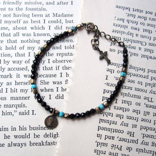 Vantique ONYX COIN-TAG BRACELET ARASHI KAZUNARI NINOMIYA MODEL
