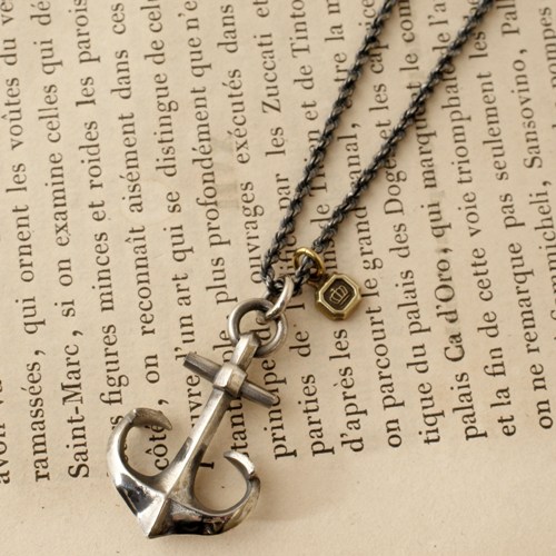 Vantique LARGE ANCHOR NECKLACE｜C-G