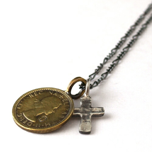 Vantique 60's COIN BRASS NECKLACE