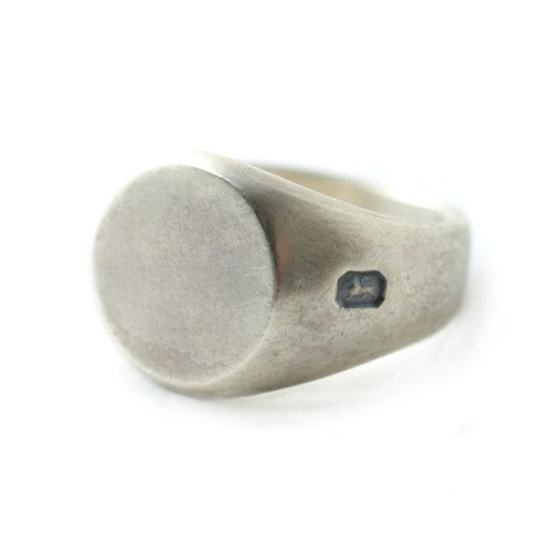 Vantique HALLMARK LARGE SILVER RING PLAIN