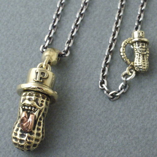 Peanuts\u0026Co. XLARGE BERO PEANUTS/Brass×Copper＋PEANUTS CHAIN/Brass