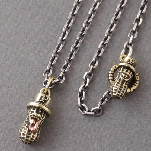 Peanuts\u0026Co. MEDIUM BERO PEANUTS/Brass×Copper＋PEANUTS CHAIN/Brass