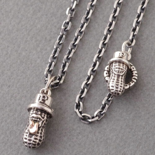 Peanuts&Co.　MEDIUM BERO PEANUTS/Silver×K10PG＋PEANUTS CHAIN/Silver 44,330円