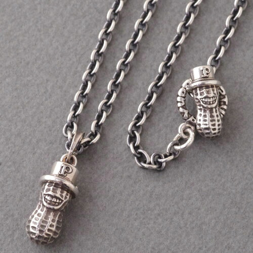 Peanuts&Co.　MEDIUM PEANUTS/Silver ＋PEANUTS CHAIN/Silver｜C-G